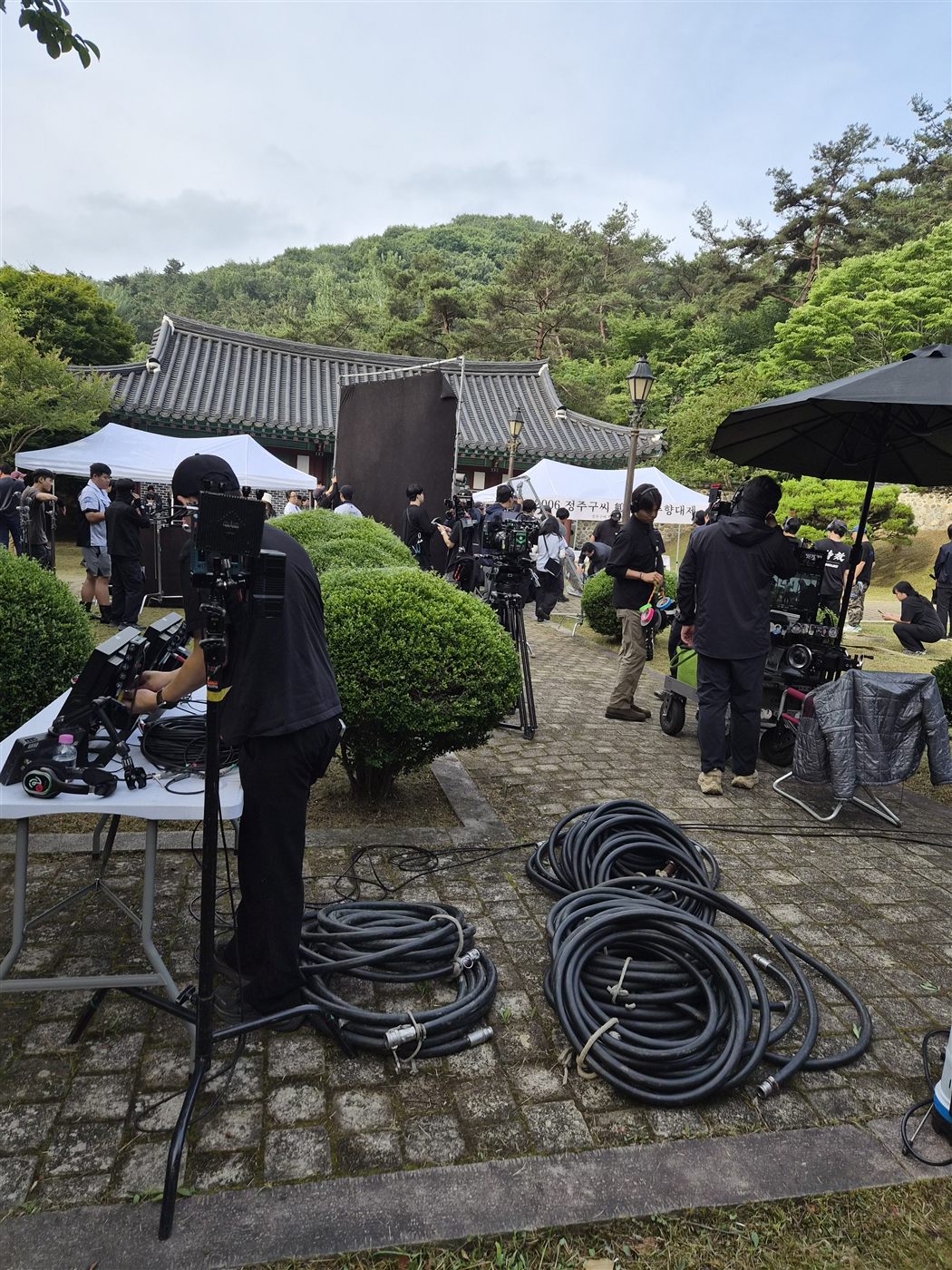 tvN 드라마 제사 상차림 제작 참여 현장
